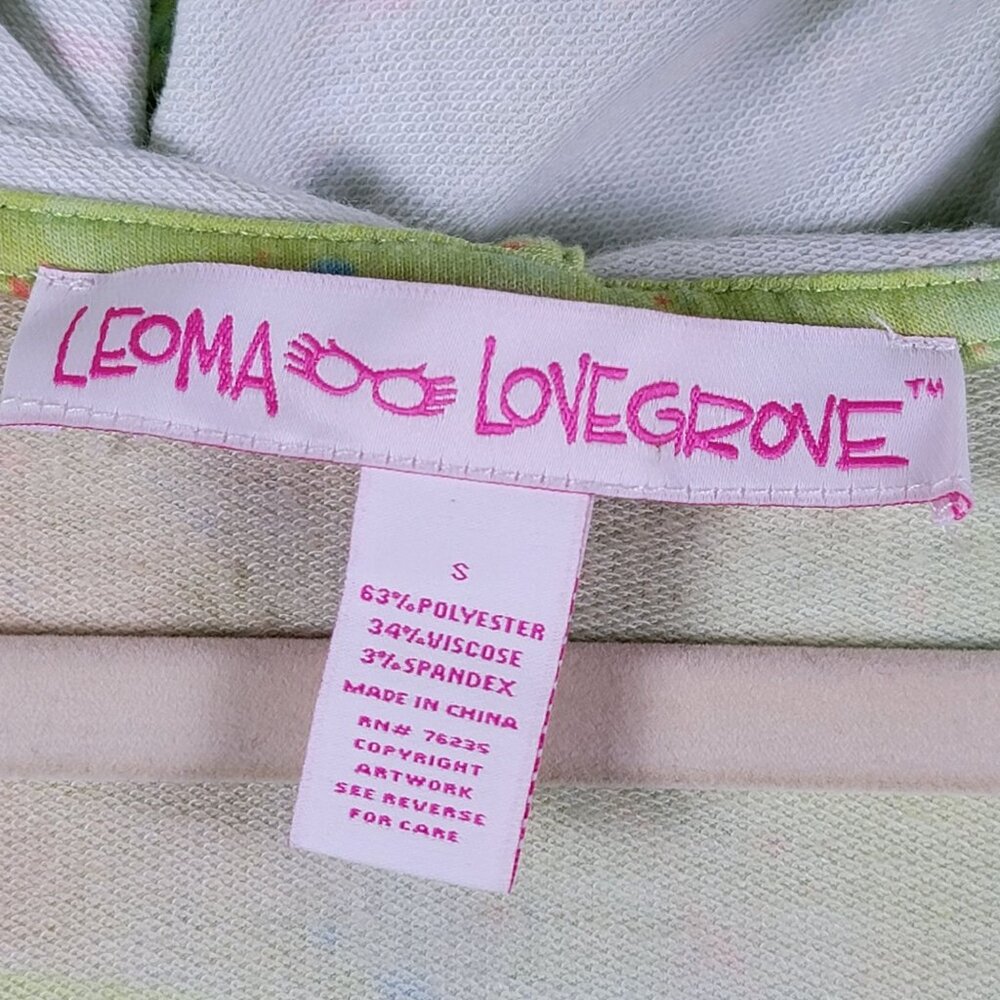 Leoma Lovegrove Womens Florida Flamingo Art Beachy Hooded Sleeveless Dress Small - Picture 8 of 9